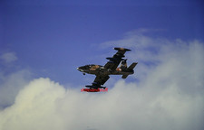 Aermacchi MB326K I-AMKK Italian Air Force 35mm Slide Kodachrome Farnborough 1974 picture