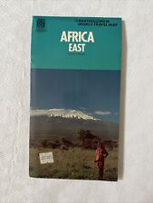 VTG Bartholomew Travel Map  AFRICA EAST 1986 picture