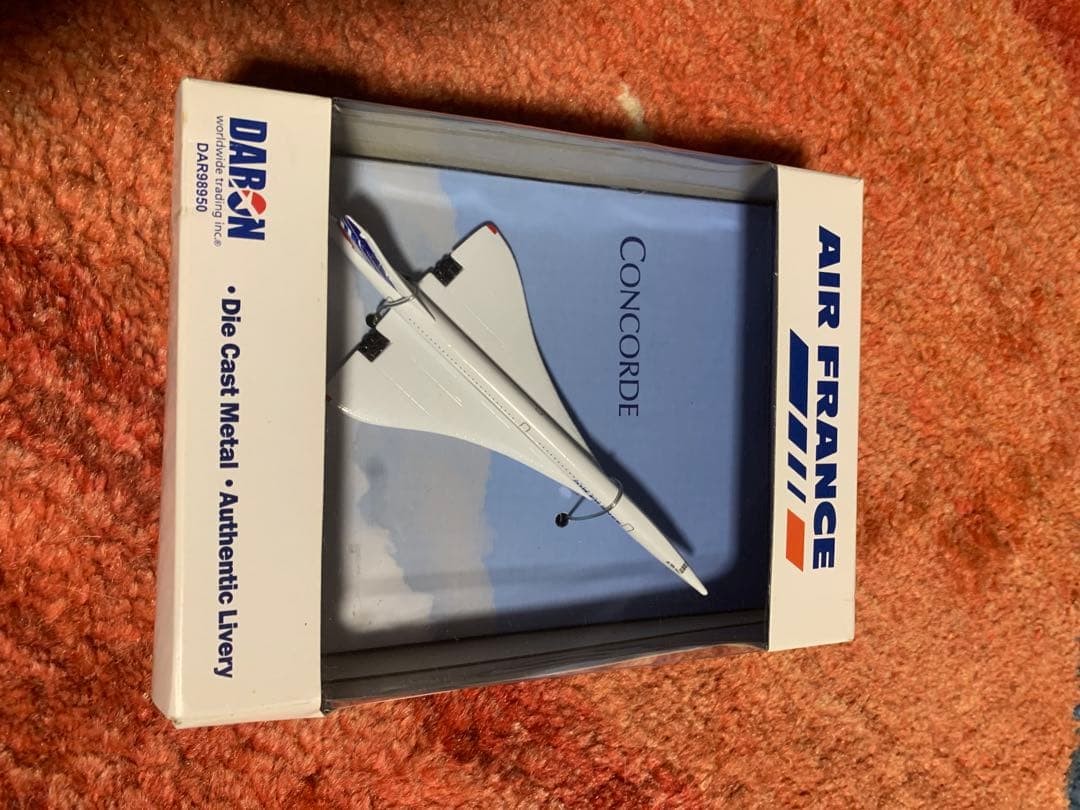 Daron Air France Concorde Model Airplane