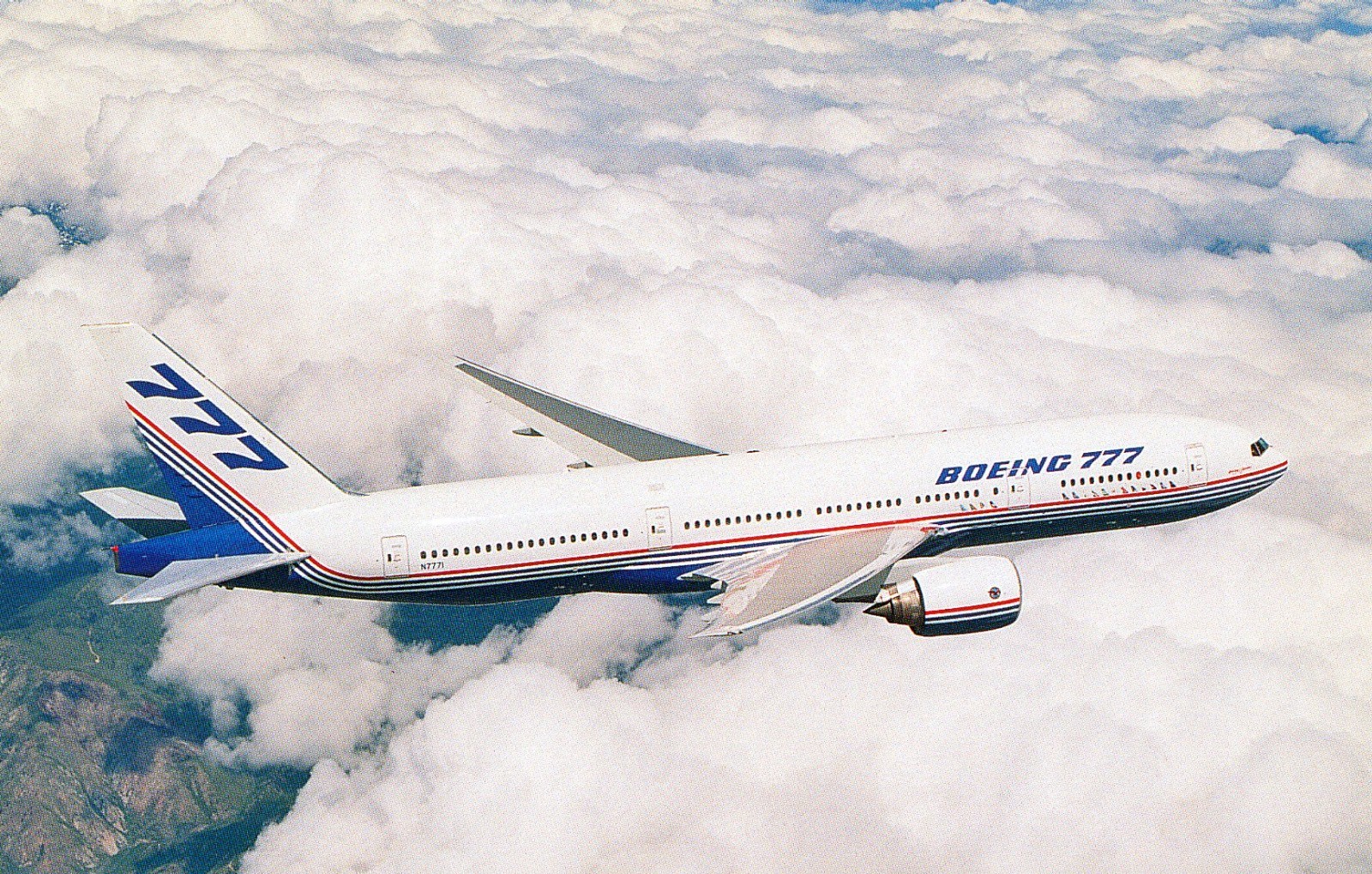 BOEING  AIRCRAFT  B-777-200   AIRPORT / AIRLINES / AIRPLANE  048