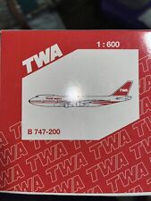 TWA B 747-200 Model 1:600 picture
