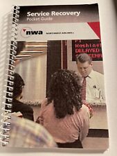 Northwest Airlines Service recovery pocket guide picture