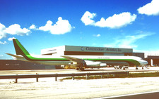 Original 35m aircraft Slide Aer Turas Mcdonnell Douglas DC-8-63CF EI-CGO plane picture