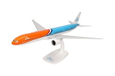 Herpa Snap-fit Airplane Model Boeing 777-300ER KLM Orange Pride on Scale of 1... picture