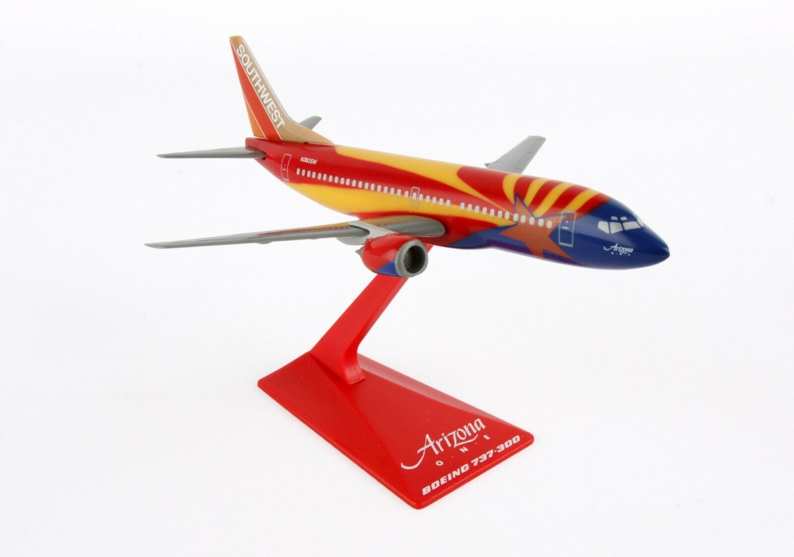 Flight Miniatures LP38160A Southwest Boeing 737-300 Arizona One N383SW 1/200