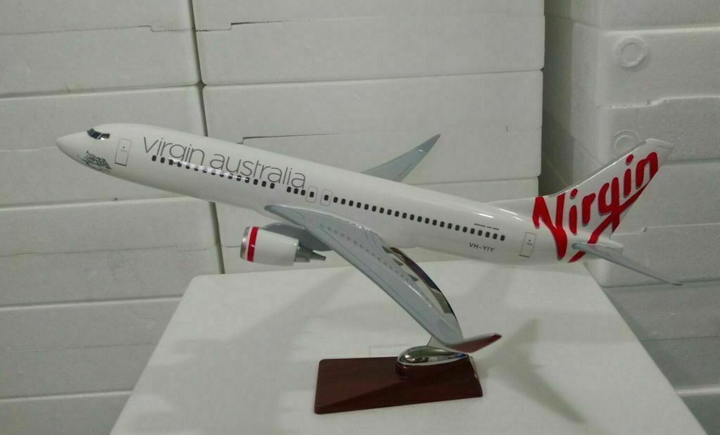 Virgin Australia 🇦🇺 Airplane Large Plane Model 737-800  Resin Airplane 45Cm