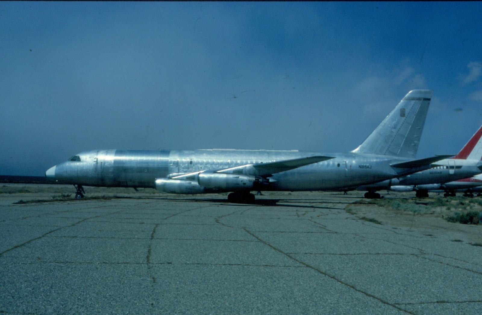 S218 N819AJ CONVAIR CV 880 ORIGINAL KODAK SLIDE S218 N819AJ CONVAIR CV 880 ORIGINAL KODAK SLIDE
