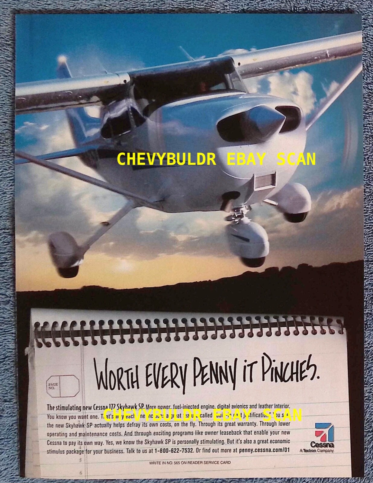 2002 Cessna 172 Skyhawk SP Airplane Ad 