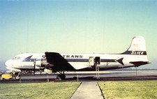 Airline Postcards SLICK AIRWAYS DOUGLAS DC-4 picture