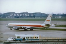 TWA Boeing 707-331 N763TW at LHR in April 1969 8