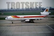 35mm Slide Iberia Airways EC-DEA McDonnell Douglas DC-10-30 1981 Original picture