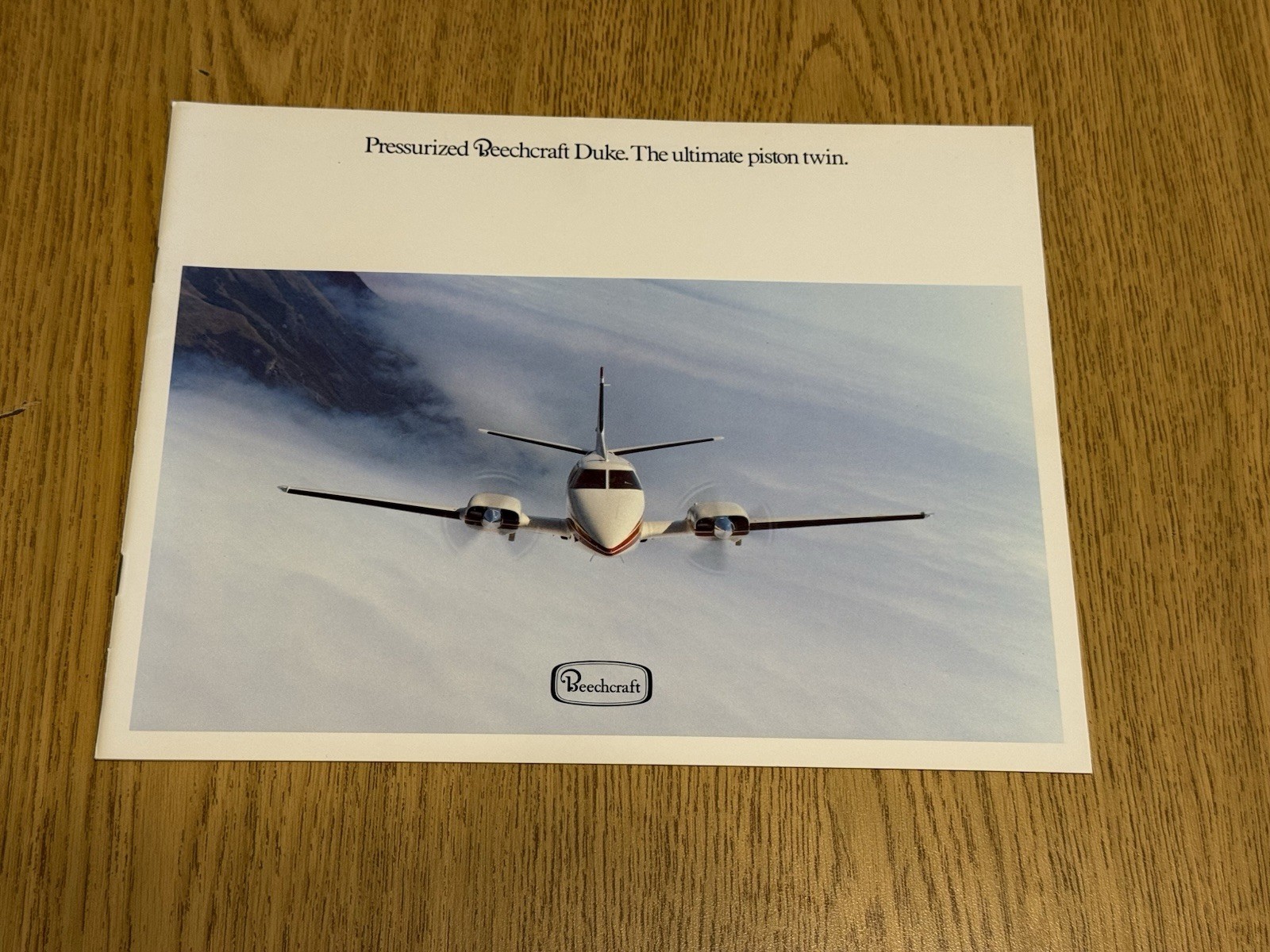 1970's Beechcraft Pressurized Duke Ultimate Piston Twin Sales Booklet
