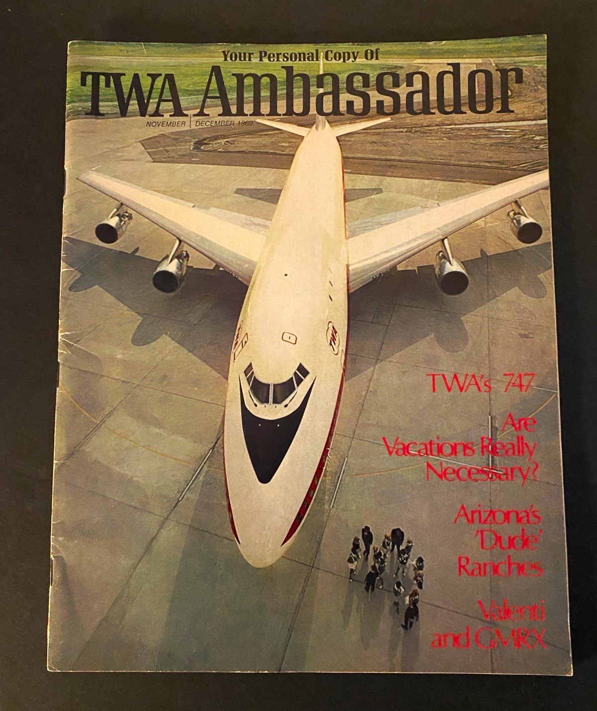 TWA Ambassador Inflight Magazine Nov/Dec 1969 - Brochures & Inflight Magazines TWA Ambassador Inflight Magazine Nov/Dec 1969 - Brochures & Inflight Magazines