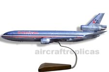 McDonnel Douglas DC-10-10 American Airlines Wood Model Plane - BIG picture