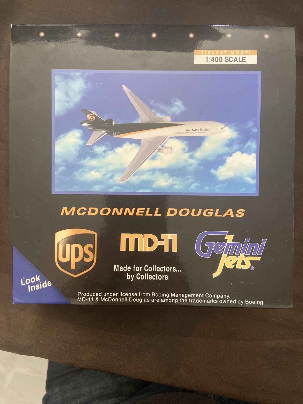 Gemini Jets 1:400 Scale UPS McDonnell Douglas MD-11 Reg # N270UP