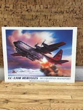 Lockheed Aeronautical Systems LC-130R Hercules W/ Skis 8.5” x 11” Print QU-3 picture