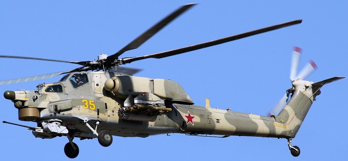Mi-28 Havoc Soviet AF Mil Mi28 Attack Helicopter Mahogany Wood Model Large New