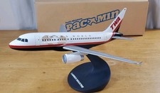 1/100 PacMin Desktop Model - TWA Airbus A318 - Pacific Miniatures (Very Rare) picture