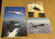 Four Lockheed Martin F-16 Fighting Falcon F-35 Lightening 2  JSF Picture Lithos picture