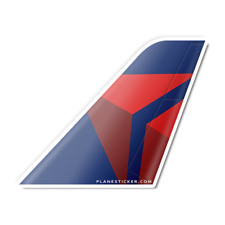 Delta Airline Livery Tail Sticker picture
