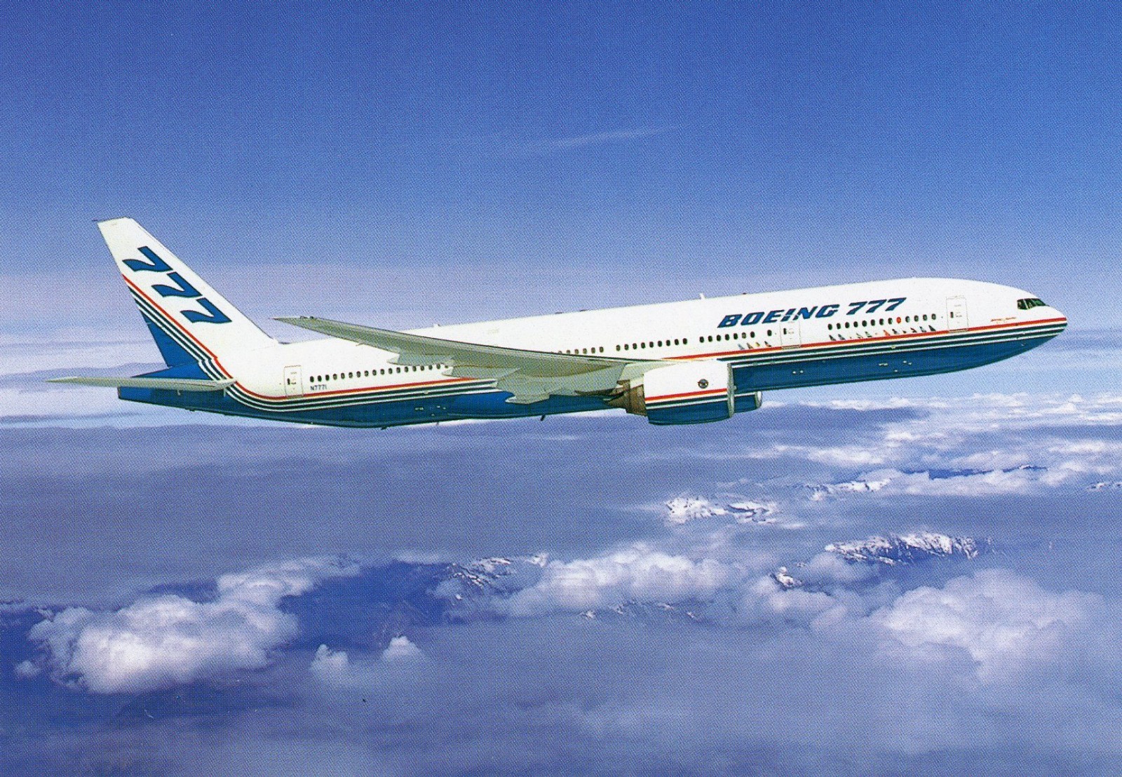 BOEING  AIRCRAFT  B-777-200   AIRPORT / AIRLINES / AIRPLANE  076