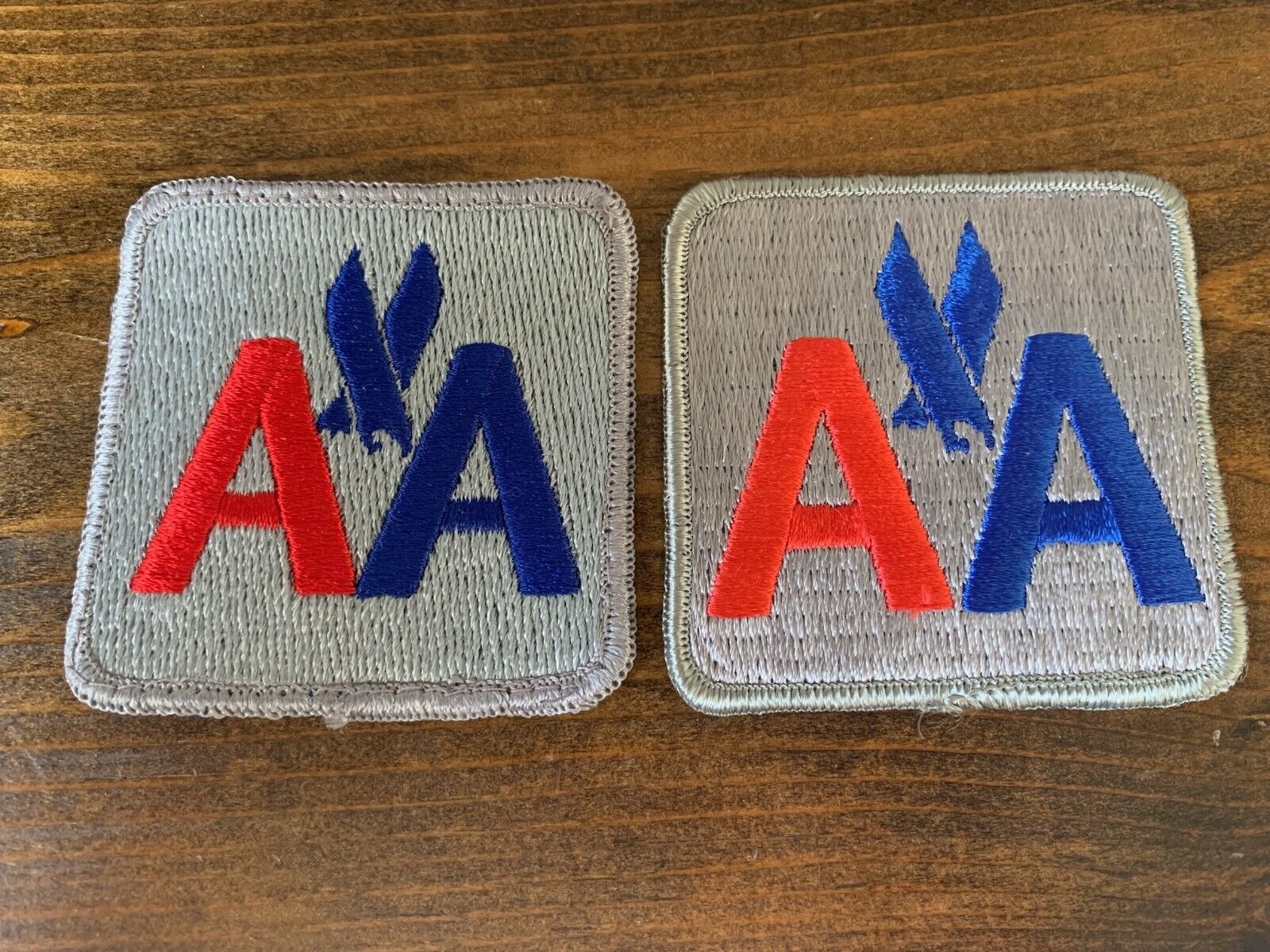 Vintage American Airlines Iron on Patch Unused- Set of 2