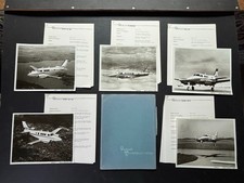 1960s Beechcraft Twins Aircraft Brochures: Queen Air A65 A70 B80 , King Air , 99 picture