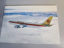 Continental Airlines Airbus A300 Postcard picture