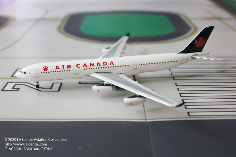Gemini Jets Air Canada Airbus A340-300 in Old Color Diecast Model 1:400