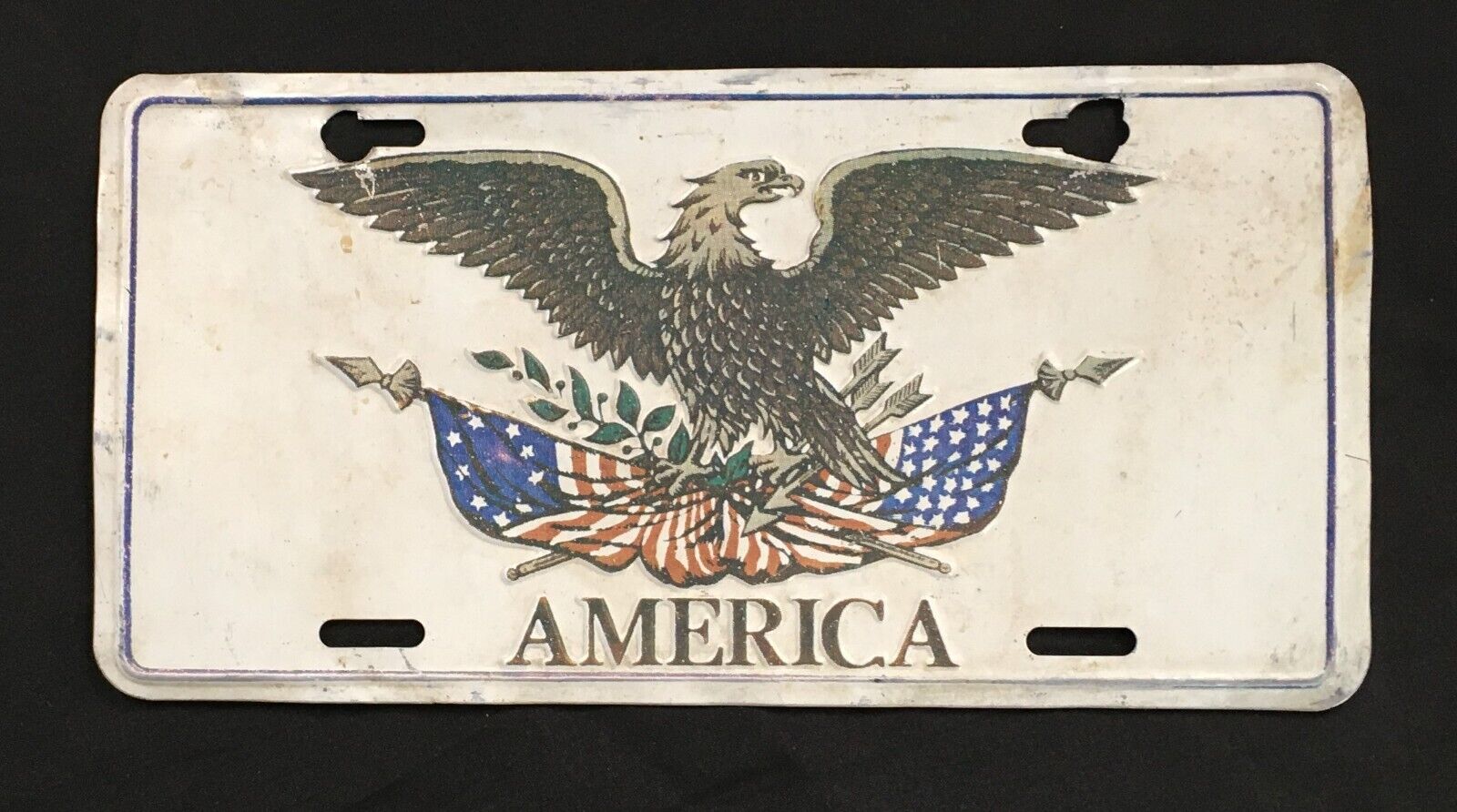 America Booster License Plate
