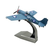 1 peak 1:72 4.9in WWII For Grumman F4F Wildcat Fighter Model Alloy Model picture