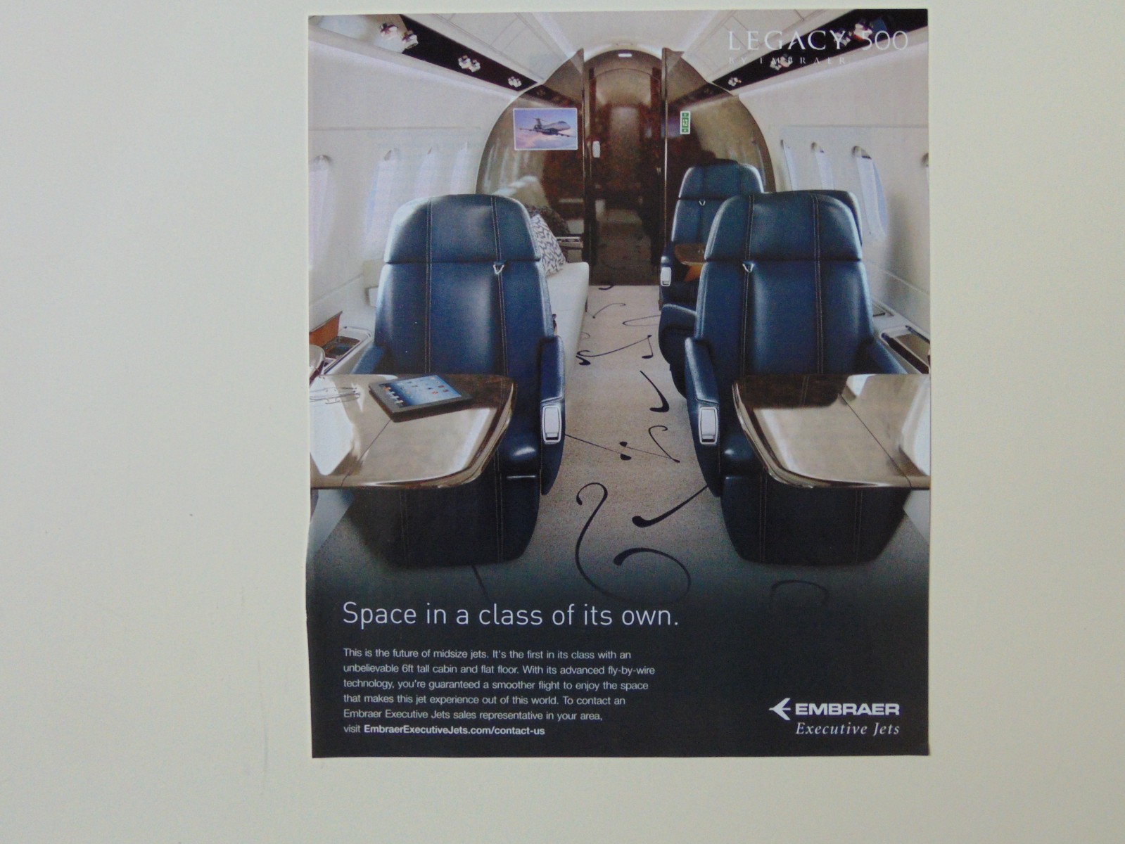 2014 EMBRAER Executive Jets- print ad 2014 EMBRAER Executive Jets- print ad