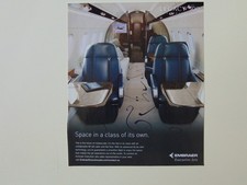 2014 EMBRAER Executive Jets- print ad picture