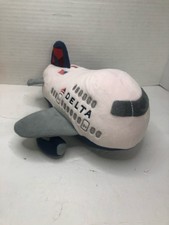 Delta Airplane Plush Daron Toys  Stuffed  Plane Jet picture