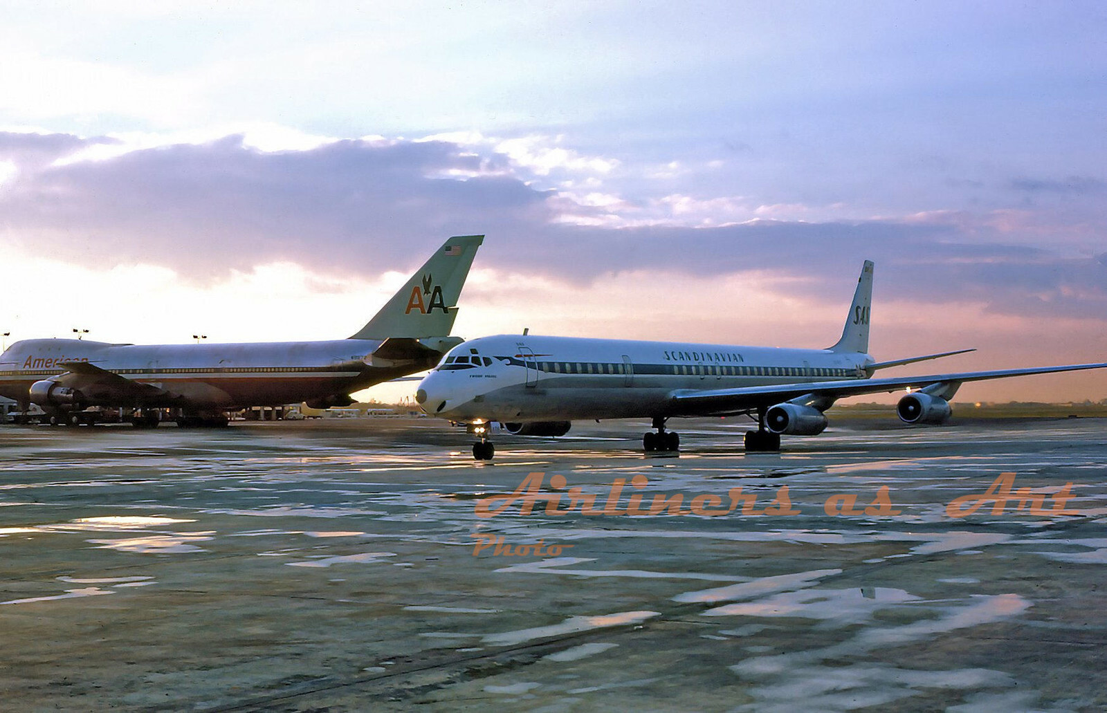 SAS Douglas DC-8-63 OY-KTF at ORD November 1973  8
