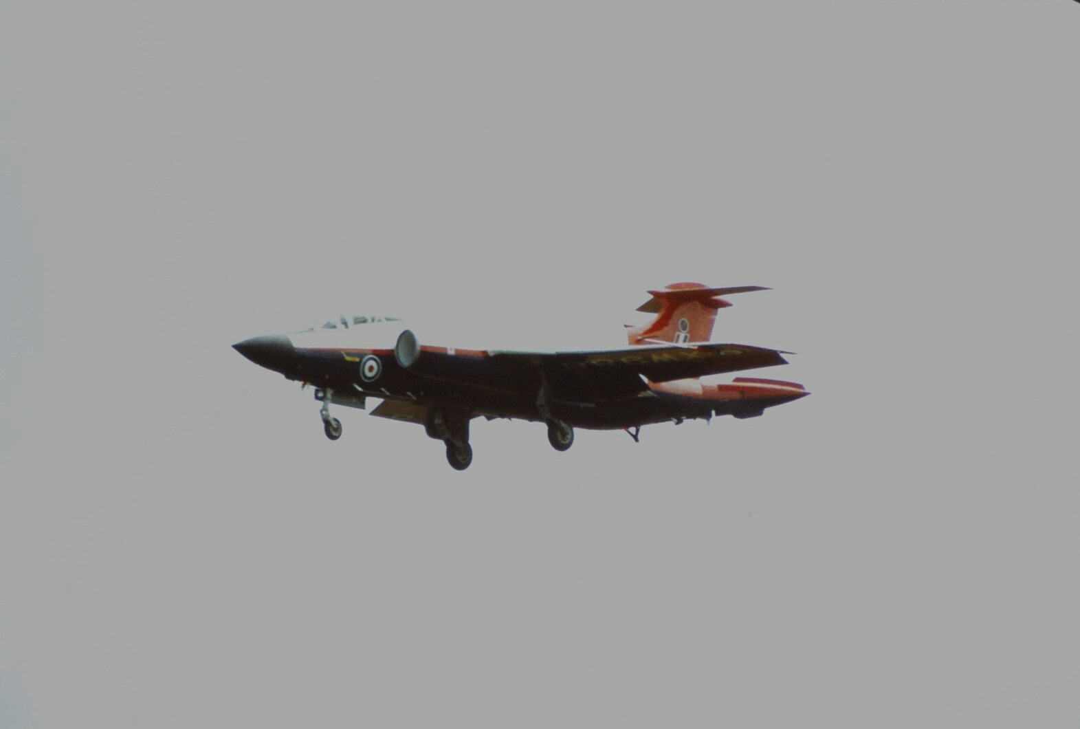 Original colour slide Buccaneer S.2B XW966 of A&AEE Royal Air Force
