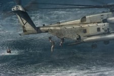 US Marine Corps USMC CH-53E Super Stallion helicopter insertion exercises A1-2 picture
