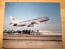 American Airljnes McDonnell Douglas MD-11 on take-off Photograph 8 x10in picture