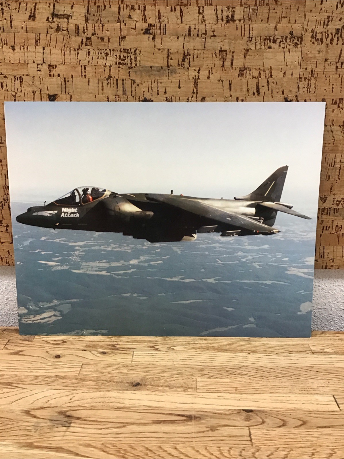Mcdonnell Douglas AV-8B Night Attack Harrier II 8.5” x 11” Print QU-3 Mcdonnell Douglas AV-8B Night Attack Harrier II 8.5” x 11” Print QU-3