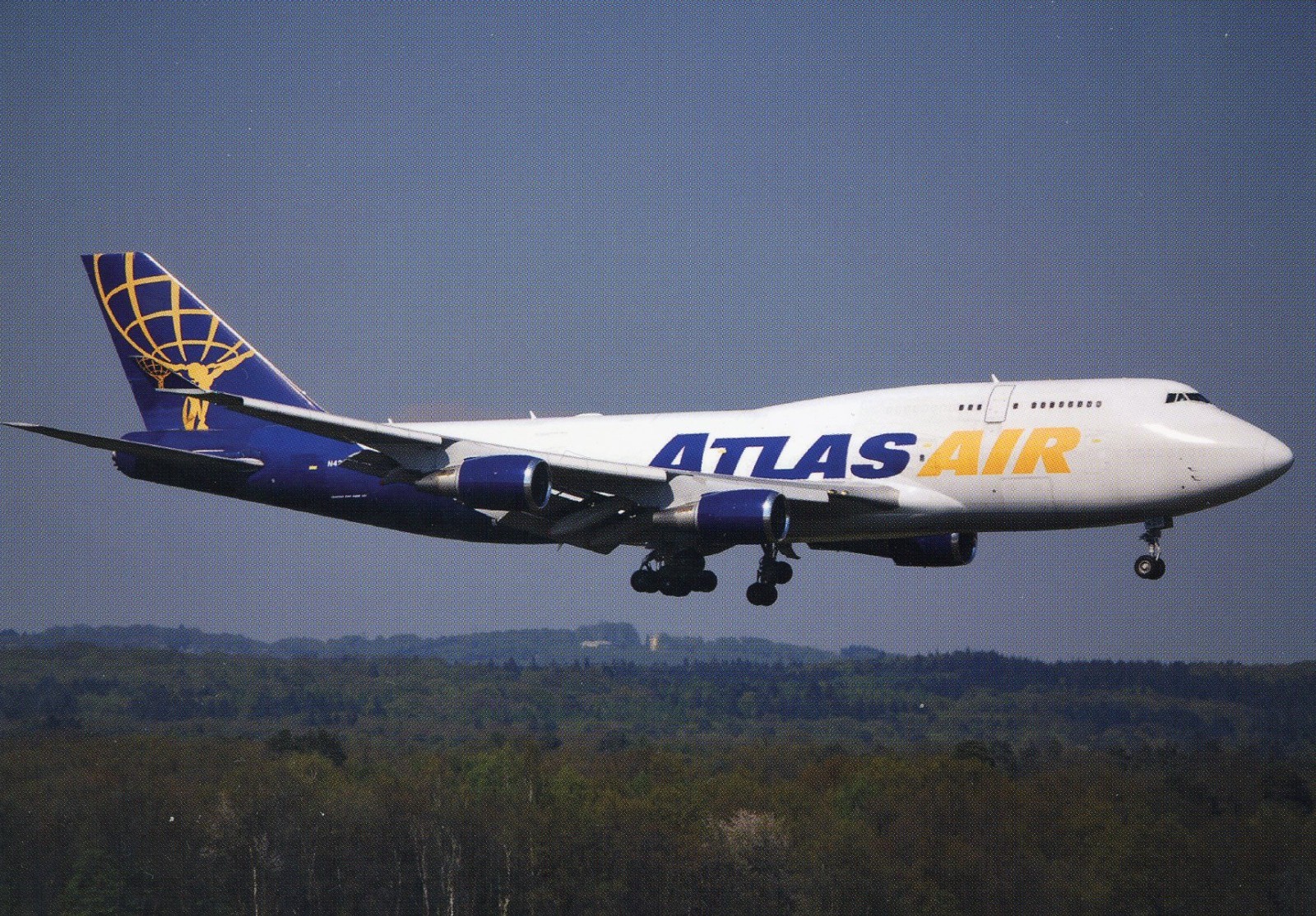 ATLAS  AIR  AIRLINES  B-747-400   HQTS  WHITE PLAINES  NY  AIRPORT   09/21