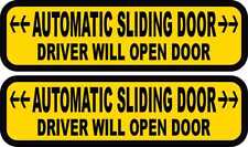 StickerTalk Automatic Sliding Door Driver Will Open Stickers, 4 inches x 1 inch picture