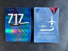 Delta Airlines Trading Card Boeing 717 No 52 2022 New picture