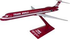Flight Miniatures TWA MD-83 Wings Of Pride Desk Top Display 1/200 Model Airplane picture