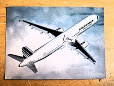 AIR FRANCE AIRBUS A321 Photo details on reverse side AIRBUS ISSUED 5 x 7 picture