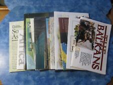 LOT OF 14 NATIONAL GEOGRAPHIC MAPS 2000-2009 No Duplicates picture