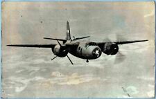 MARTIN B-26 MARAUDER ENGINE OUT TEST ORIGINAL VINTAGE 1942 WW2 PRESS PHOTO picture