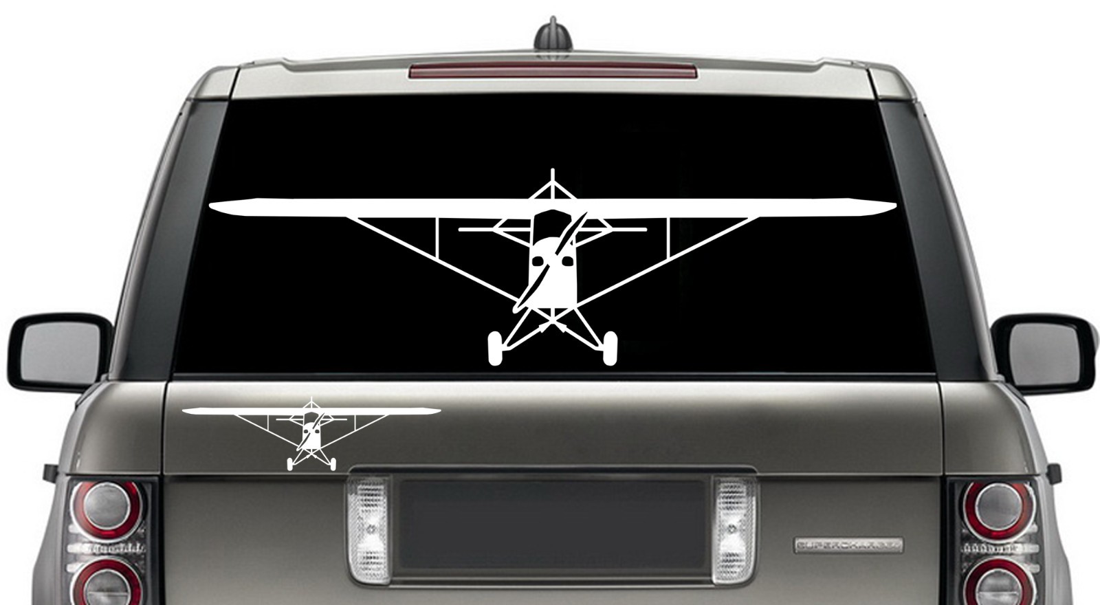 Piper J3 Cub Adhesive Decal/Sticker Vinyl / Airplane Sticker
