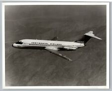 Continental Airlines Douglas DC-9 Aviation Airplane c1960s B&W Press Photo C1 picture