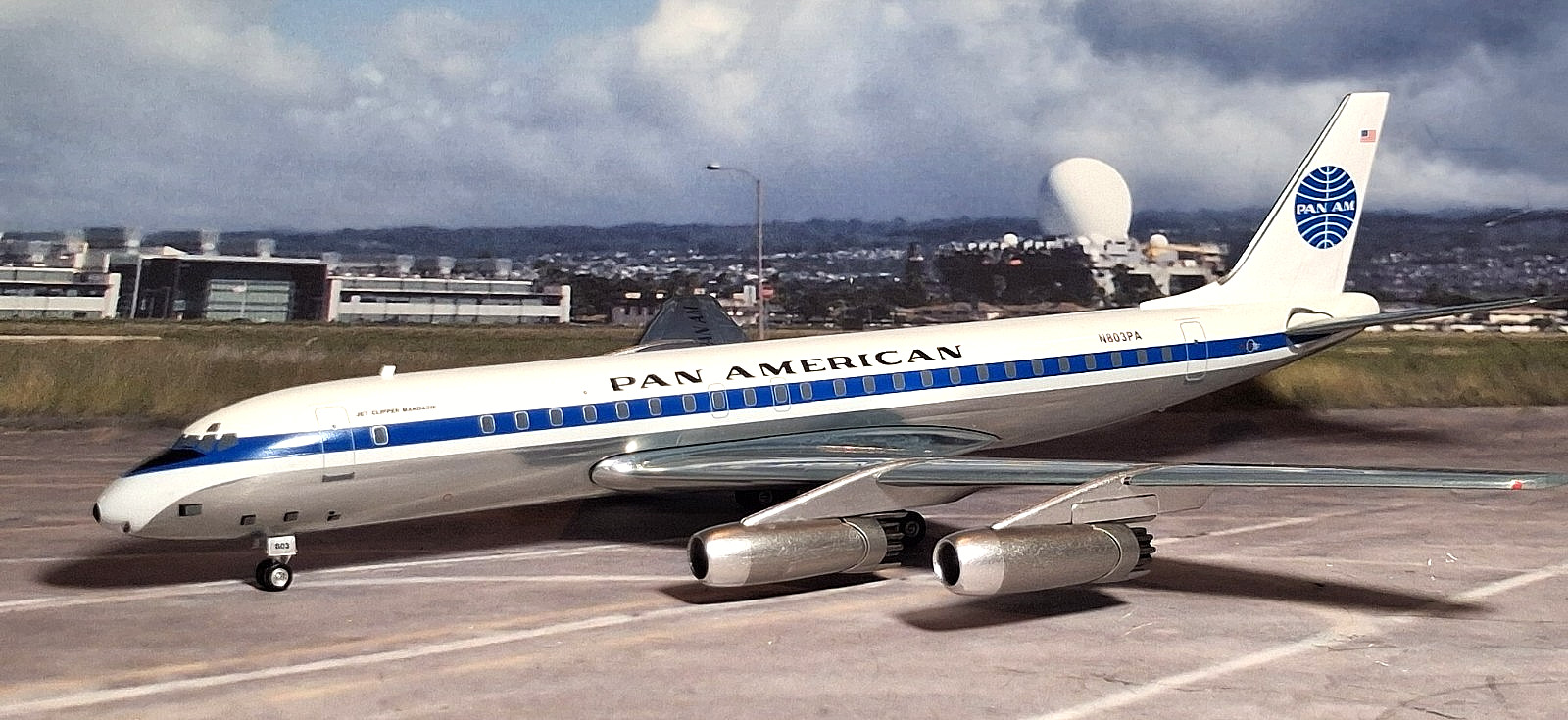 Western Models Pan American World Airways Douglas DC-8-33 1:200 EXTREMELY RARE