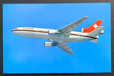 Swissair DC-10-30 HB-IHB Aircraft Postcard - Airline Issued picture